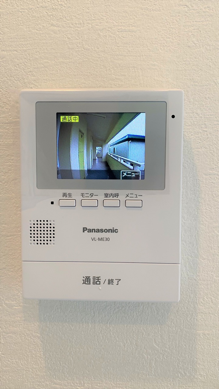 モニター付きインターホン有り